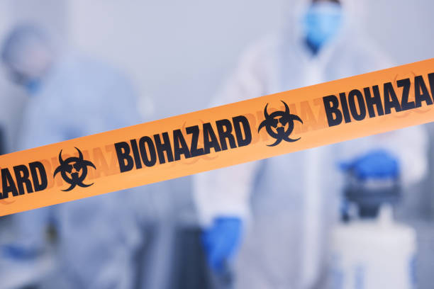 Professional Hoarding Cleanup technician working in Bancroft, WI